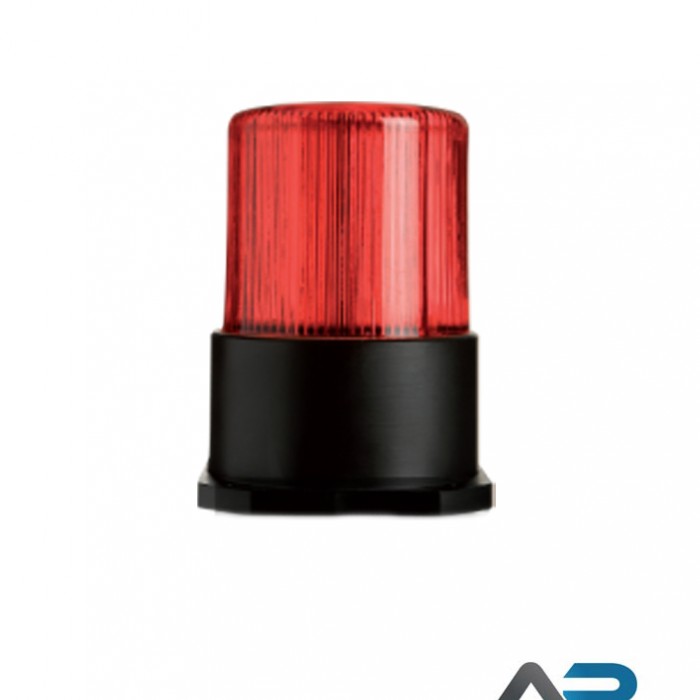 LED Blitzlys med rød linse
