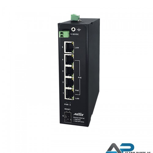 H36-042-30 Industriell PoE switch for 12-56VDC dri